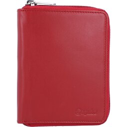 Esquire Nowy jedwabny portfel skórzany 10 cm  Model 1