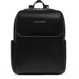Piquadro Blue Square Plecak Ochrona RFID Skórzany 37 cm Komora na laptopa  Model 1
