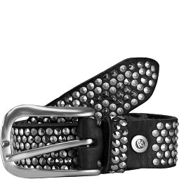 b.belt Skórzany pasek z ćwiekami 95 cm  Model 2
