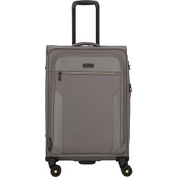 d&n Travel Line 9704 4 kółka Walizka M 68 cm z plisą rozprężną  Model 3
