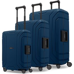 Redolz Essentials 15 walizka na 4 kółkach 3-częściowa z trzypunktowym zapięciem  Model 5