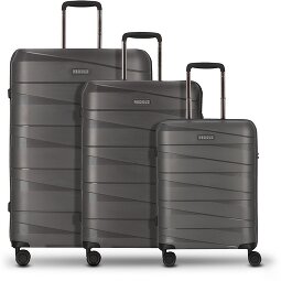 Redolz Essentials 10 3-SET 4 kółka Zestaw walizek 3-części  Model 3
