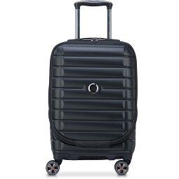 Delsey Paris 4-kołowy wózek kabinowy Shadow 5.0 z przegrodą na laptopa 55 cm i rozszerzaną plisą  Model 5