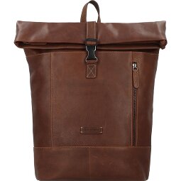 Jack Kinsky Porto Plecak Skórzany 43 cm Komora na laptopa  Model 1