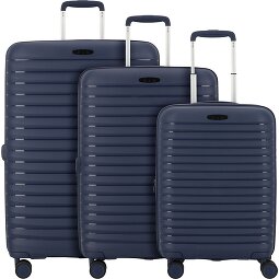 d&n Travel Line 4500 4 kółka Zestaw walizek 3-części z plisą rozprężną  Model 2