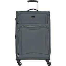 d&n Travel Line 9204 4 kółka Walizka L 76 cm z plisą rozprężną  Model 2