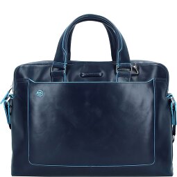Piquadro Niebieski Kwadratowy Briefcase III Skórzany 40 cm Laptop Compartment  Model 2