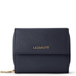 Lazarotti Skórzany portfel Bologna z zamkiem błyskawicznym 12 cm  Model 2