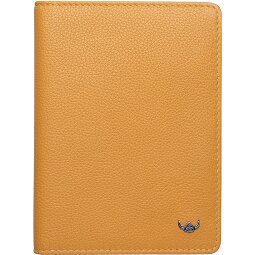 Golden Head Skórzane etui na karty identyfikacyjne RFID Madrid 9 cm  Model 6