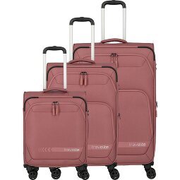 Travelite Kick Off 4 kółka Zestaw walizek 3-części z funkcją poszerzenia  Model 1