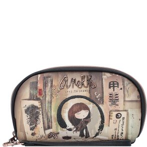Anekke Shoen Black Portfel Ochrona RFID 22 cm Anekke Shoen Black Portfel Ochrona RFID 22 cm