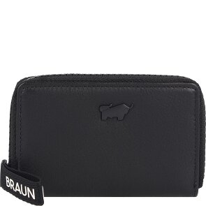 Braun Büffel Capri Portfel Ochrona RFID Skórzany 11 cm