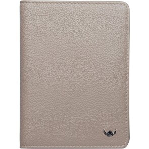 Golden Head Skórzane etui na karty identyfikacyjne RFID Madrid 9 cm