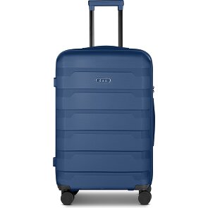 d&n South Dakota 4 kółka Walizka M 66 cm z plisą rozprężną