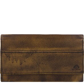 Greenburry Destressed Portfel Ochrona RFID Skórzany 13 cm