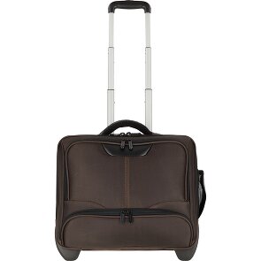 Dermata 2 kółka Walizka biznesowy 41 cm Komora na laptopa