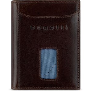 bugatti Secure Slim Portfel Ochrona RFID Skórzany 8 cm