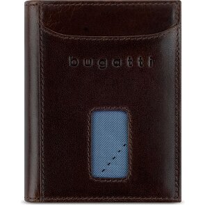 bugatti Secure Slim Portfel Ochrona RFID Skórzany 8 cm
