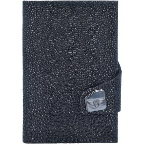 Tru Virtu Etui na karty kredytowe Click & Slide Sting Skórzany portfel 6,5 cm