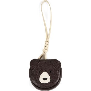 Furla Skórzana zawieszka do torby Bear, 8 cm