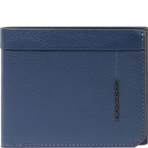 Piquadro Russel Portfel Ochrona RFID Skórzany 10.5 cm