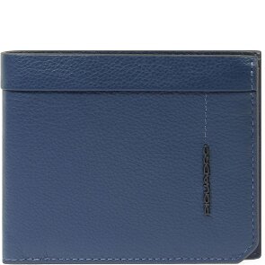 Piquadro Russel Portfel Ochrona RFID Skórzany 10.5 cm