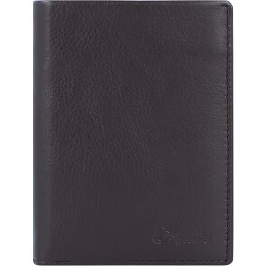 Esquire Nowy jedwabno-skórzany portfel 9 cm