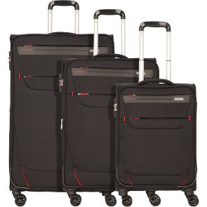 Worldpack Denver 4 kółka Zestaw walizek 3-części