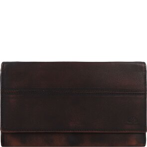 Greenburry Destressed Portfel Ochrona RFID Skórzany 18.5 cm