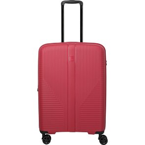 Travelite Air Stripe 4 kółka Walizka M 66 cm z plisą rozprężną
