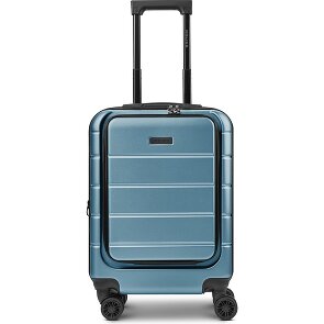 Police Dublin 4 kółka Walizka kabinowa S 54 cm Komora na laptopa z funkcją poszerzenia