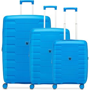 Roncato Skyline 2.0 4 kółka Zestaw walizek 3-części z plisą rozprężną