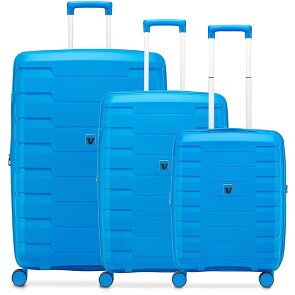 Roncato Skyline 2.0 4 kółka Zestaw walizek 3-części z plisą rozprężną