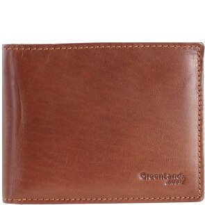 Greenland Nature Rubinowy portfel skórzany 12,5 cm