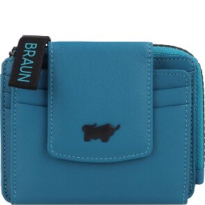 Braun Büffel Capri Etui na karty kredytowe Ochrona RFID Skórzany 11 cm