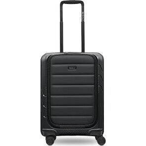 Redolz Essentials 17 4-kołowy wózek kabinowy 55 cm z miękką kieszenią na laptopa