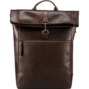 Jost Lund Plecak biznesowy Skórzany 44 cm Komora na laptopa