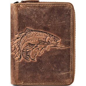 Greenburry Huntsman Portfel Ochrona RFID Skórzany 10 cm