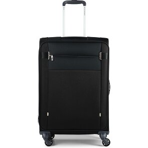 Samsonite Citybeat 4 kółka Walizka 66 cm z plisą rozprężną