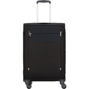 Samsonite Citybeat 4 kółka Walizka 66 cm z plisą rozprężną