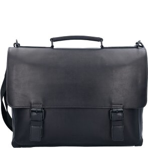 Jost Futura Teczka skórzana 38 cm przegroda na laptopa