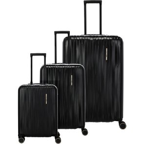 Travelite Barbara 4 kółka Zestaw walizek 3-części z plisą rozprężną Travelite Barbara 4 kółka Zestaw walizek 3-części z plisą rozprężną