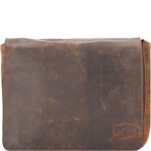 Pride and Soul Skórzana torba na ramię Ben 33 cm z przegrodą na laptopa