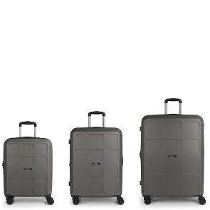 Gabol Montreal 4 kółka Zestaw walizek 3-części z plisą rozprężną