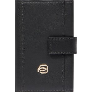 Piquadro Circle Etui na karty kredytowe Ochrona RFID Skórzany 6.5 cm