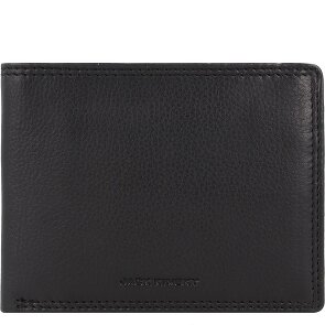 Jack Kinsky Montreal Portfel Ochrona RFID Skórzany 12 cm