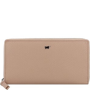 Braun Büffel Hanna Portfel Ochrona RFID Skórzany 18.5 cm