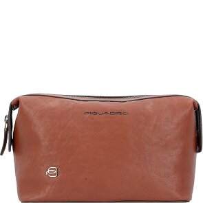 Piquadro Black Square Kosmetyczka Skórzany 23 cm