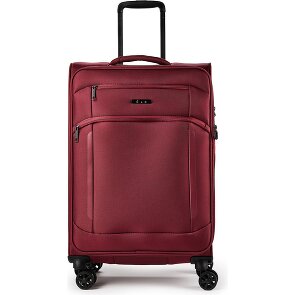 d&n Travel Line 9804 4 kółka Walizka M 68 cm z funkcją poszerzenia