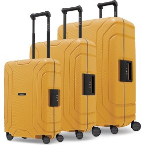 Redolz Essentials 15 walizka na 4 kółkach 3-częściowa z trzypunktowym zapięciem